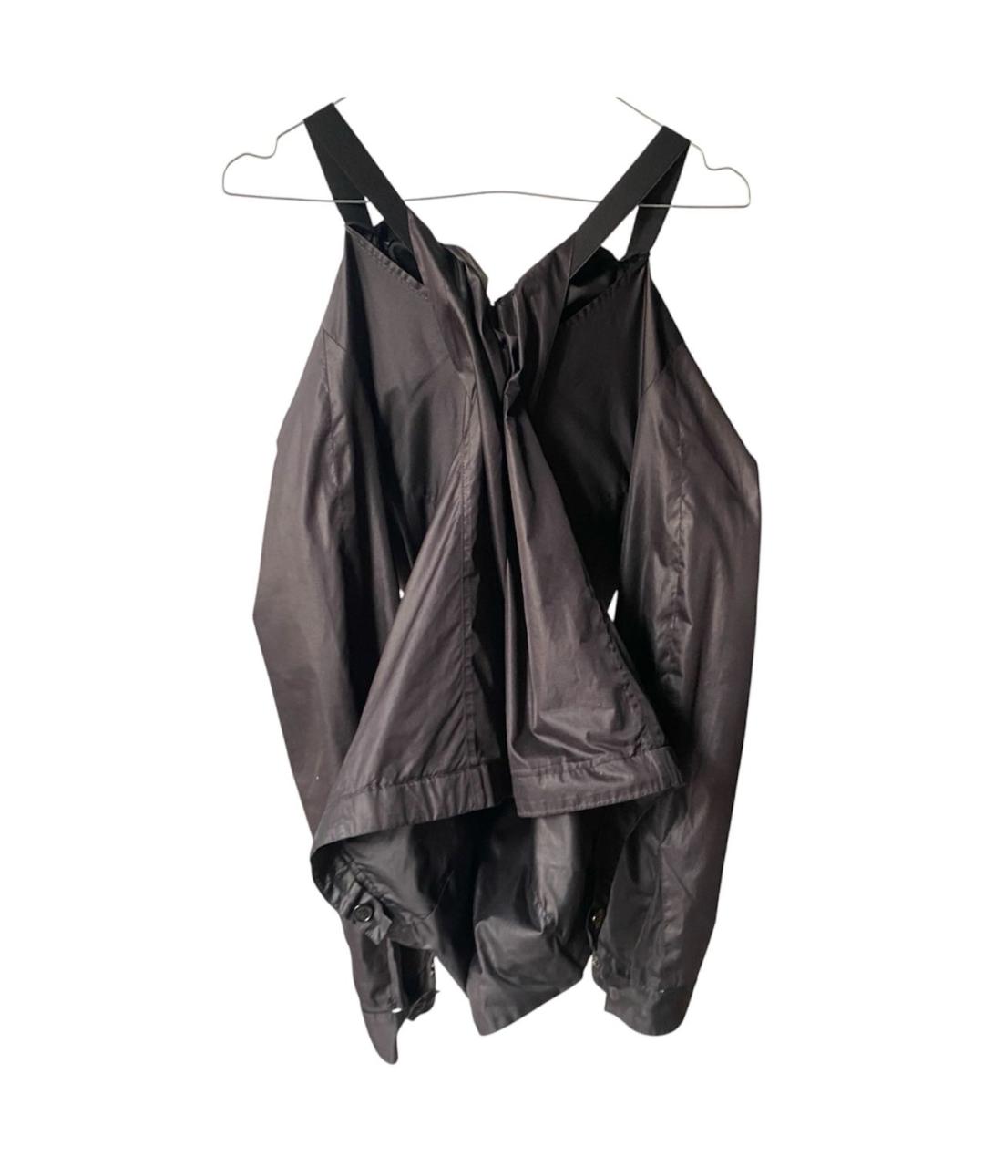 HELMUT LANG Черная полиэстеровая куртка, фото 6