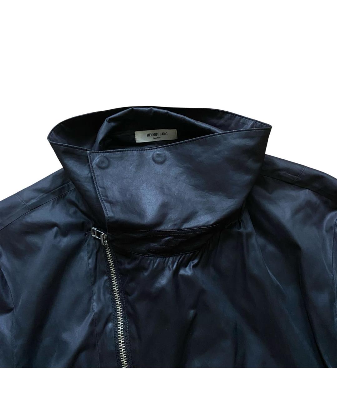 HELMUT LANG Черная полиэстеровая куртка, фото 4