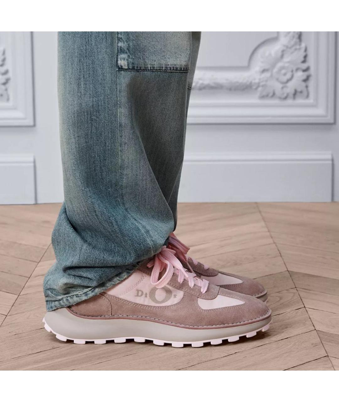 CHRISTIAN DIOR Розовые кроссовки, фото 3