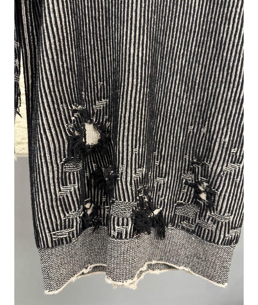 MAISON MARGIELA Антрацитовый шерстяной джемпер / свитер, фото 4