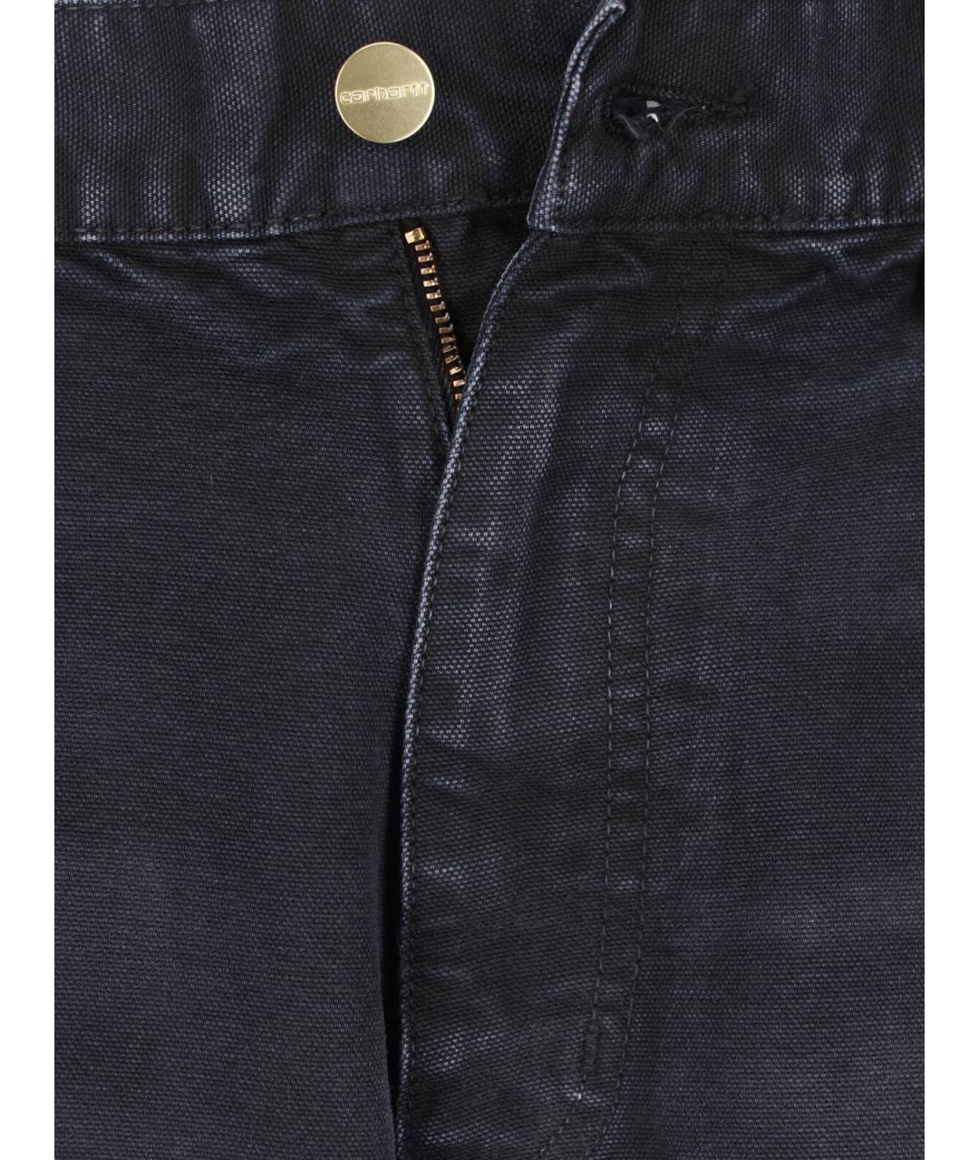 CARHARTT WIP Черные хлопковые прямые джинсы, фото 5