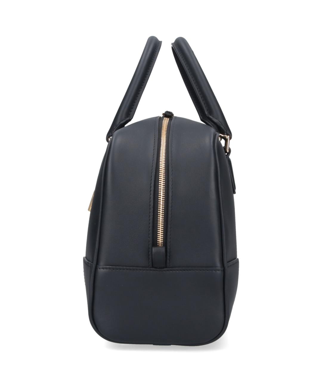 LOEWE Черная кожаная сумка тоут, фото 5
