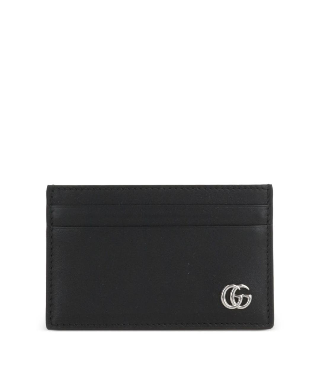GUCCI Черный кожаный кардхолдер, фото 5
