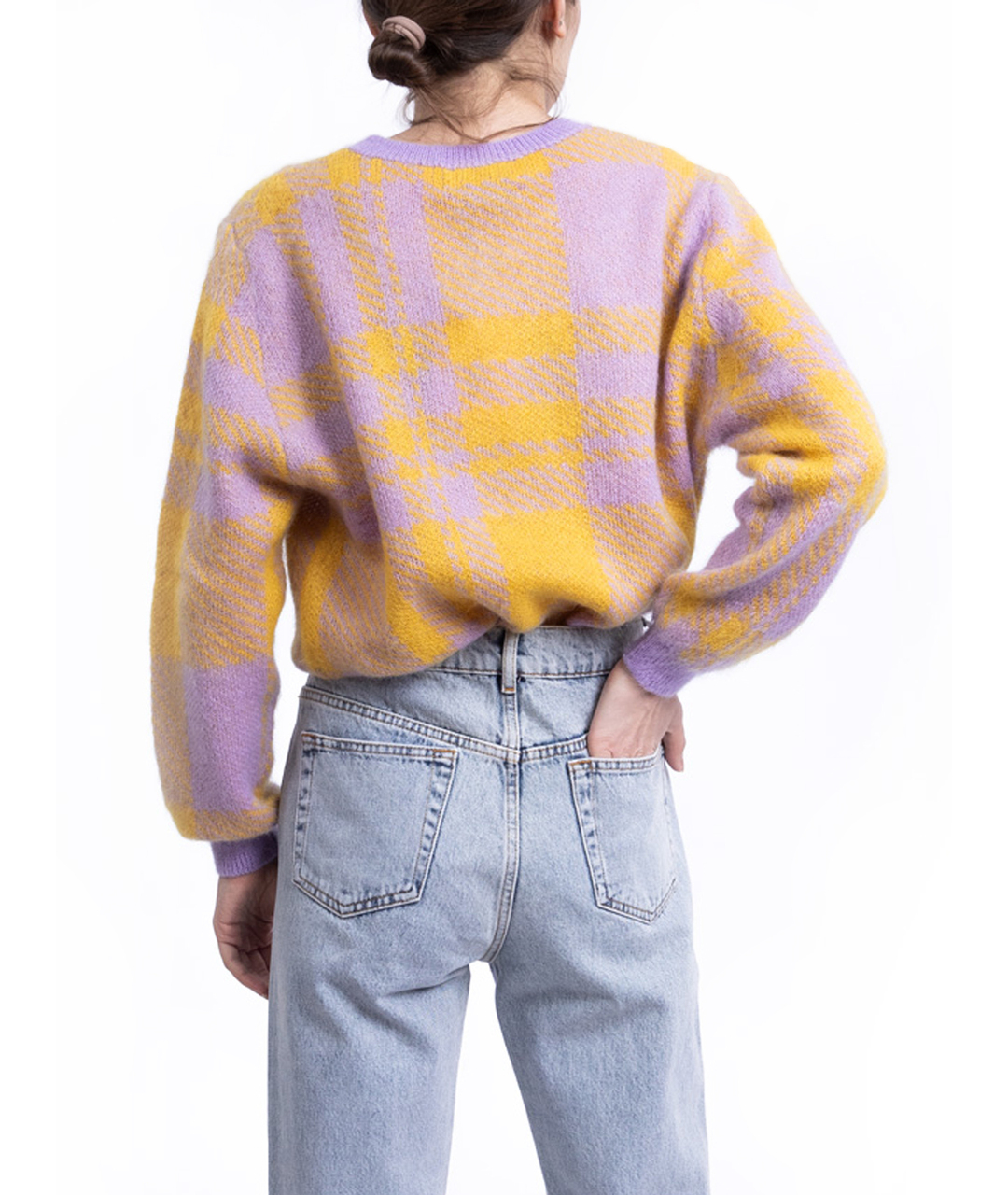 ESSENTIAL Желтый полиамидовый джемпер / свитер, фото 3