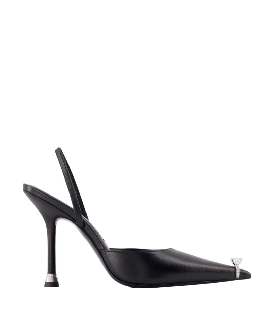 ALEXANDER WANG Черные кожаные туфли, фото 1