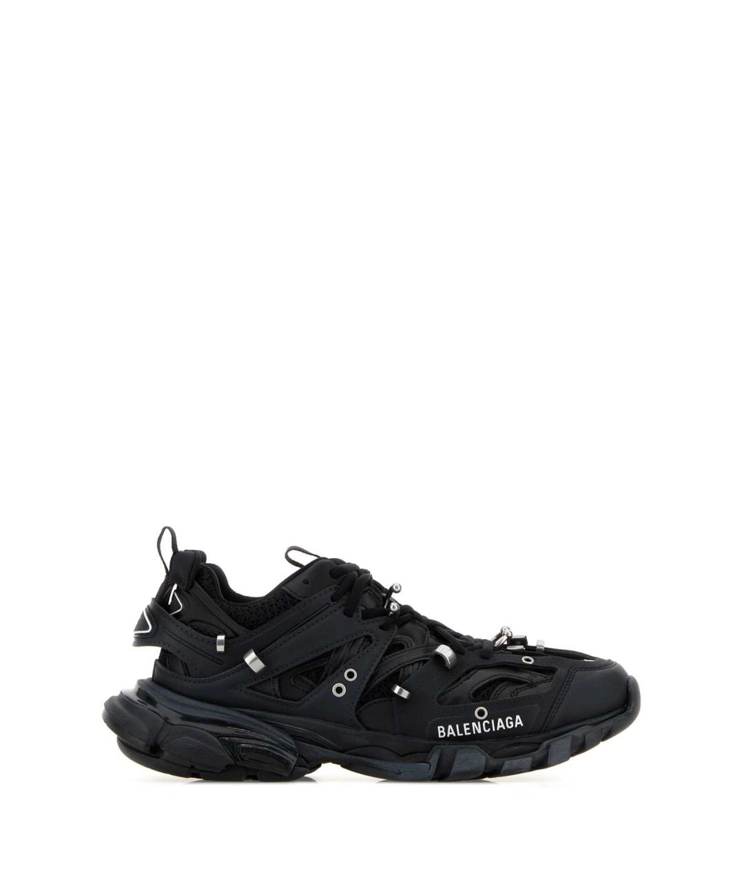 BALENCIAGA Черные синтетические кроссовки, фото 4