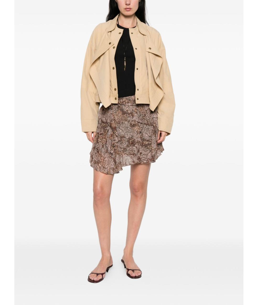 ISABEL MARANT Хлопковая юбка мини, фото 4