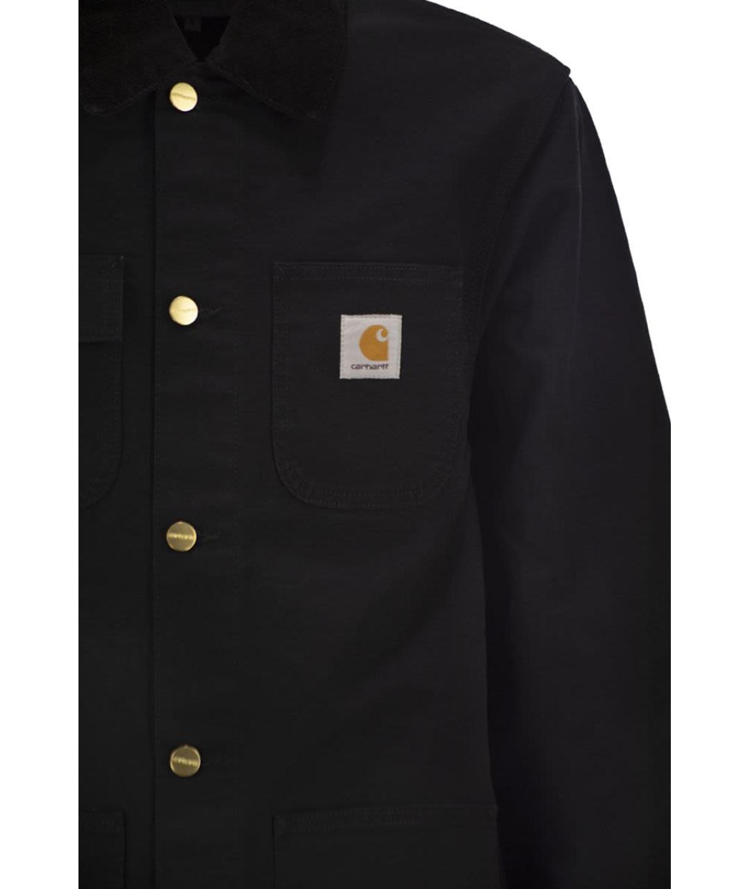 CARHARTT WIP Черная хлопковая куртка, фото 4