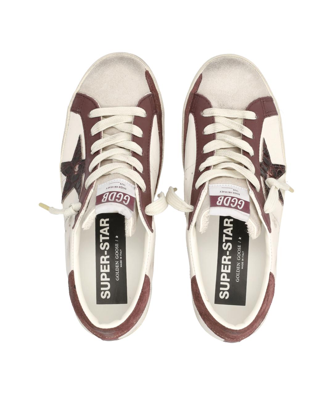 GOLDEN GOOSE Мульти кожаные кеды, фото 2