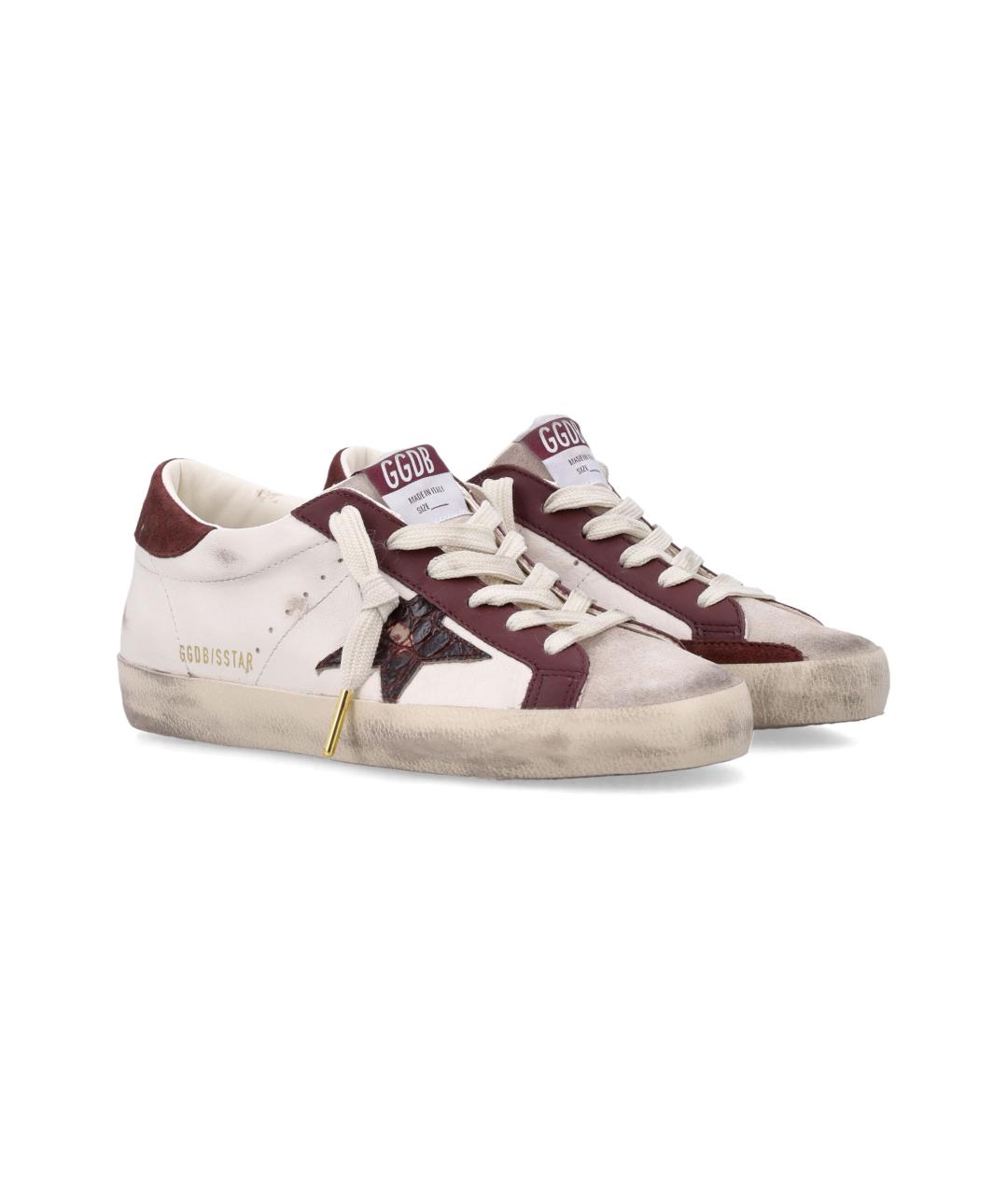 GOLDEN GOOSE Мульти кожаные кеды, фото 3