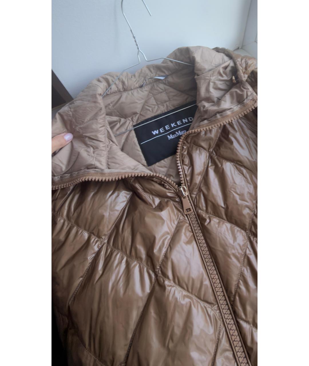 WEEKEND MAX MARA Коричневый жилет, фото 3