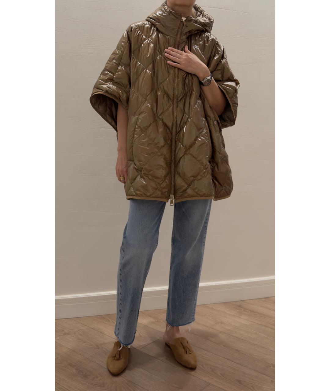 WEEKEND MAX MARA Коричневый жилет, фото 10