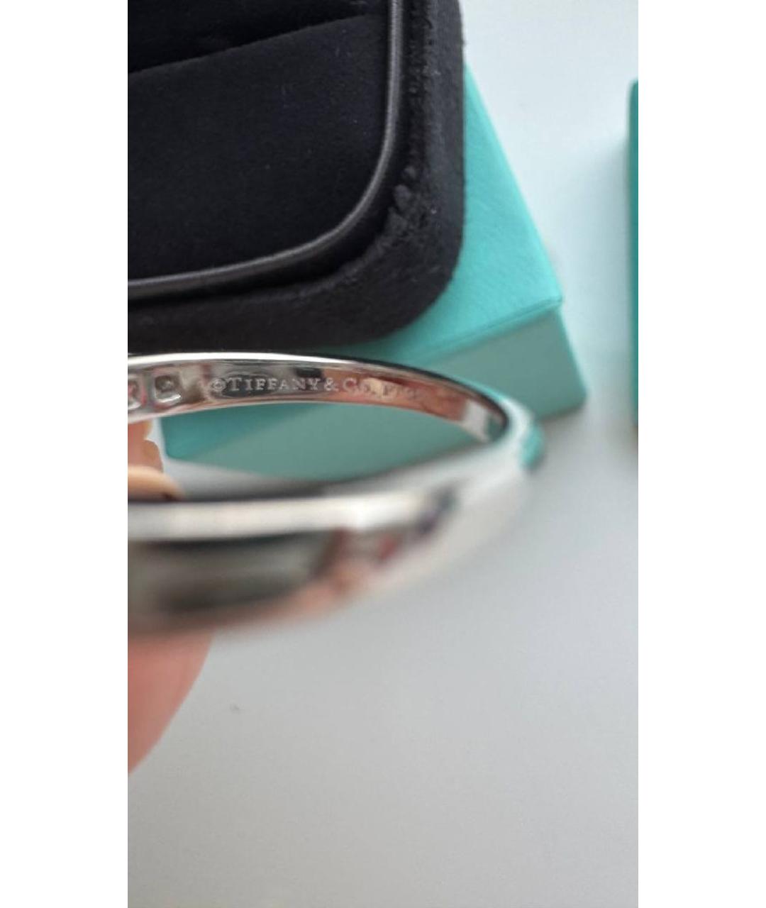 TIFFANY&CO Белое платиновое кольцо, фото 6