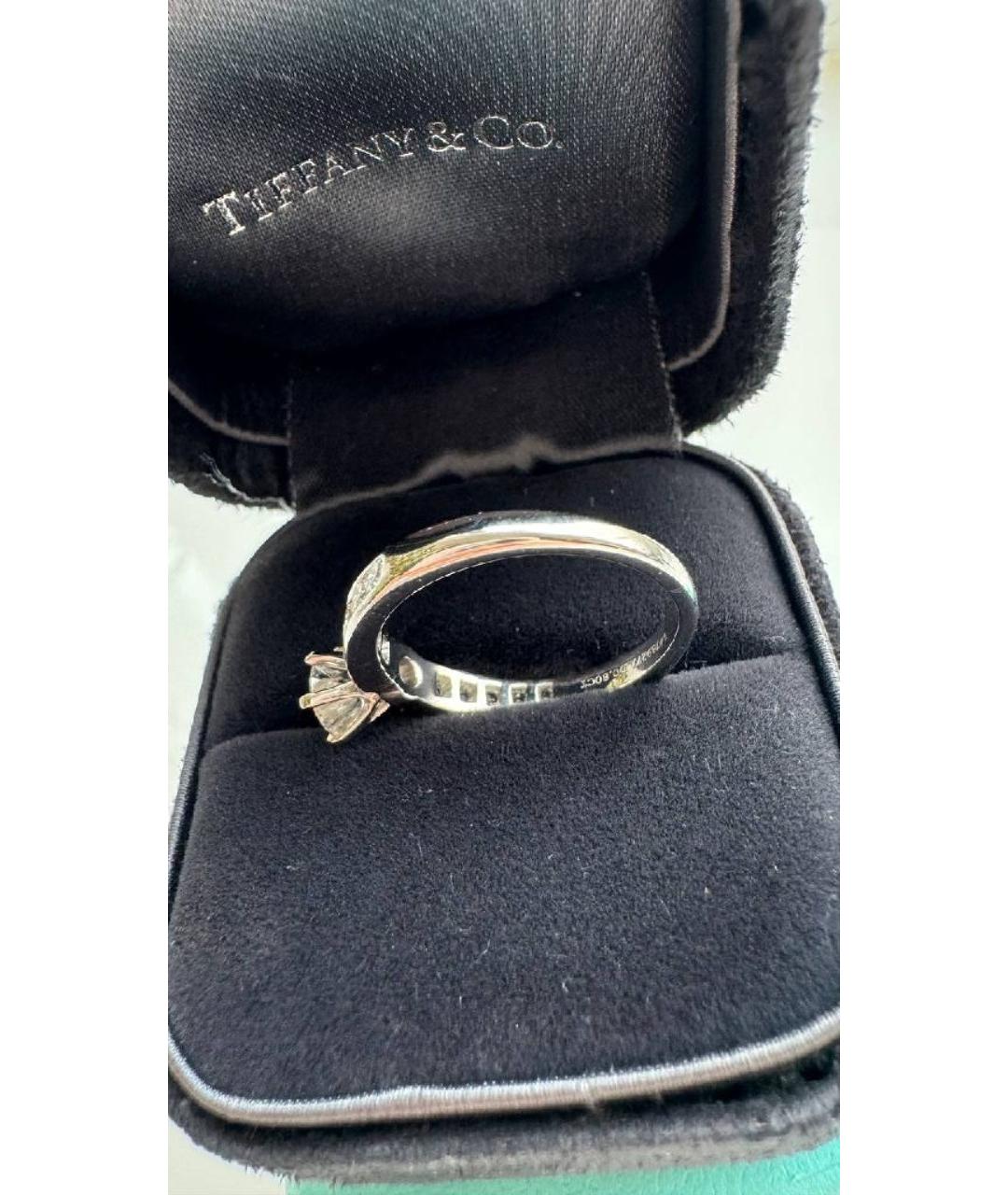 TIFFANY&CO Белое платиновое кольцо, фото 4