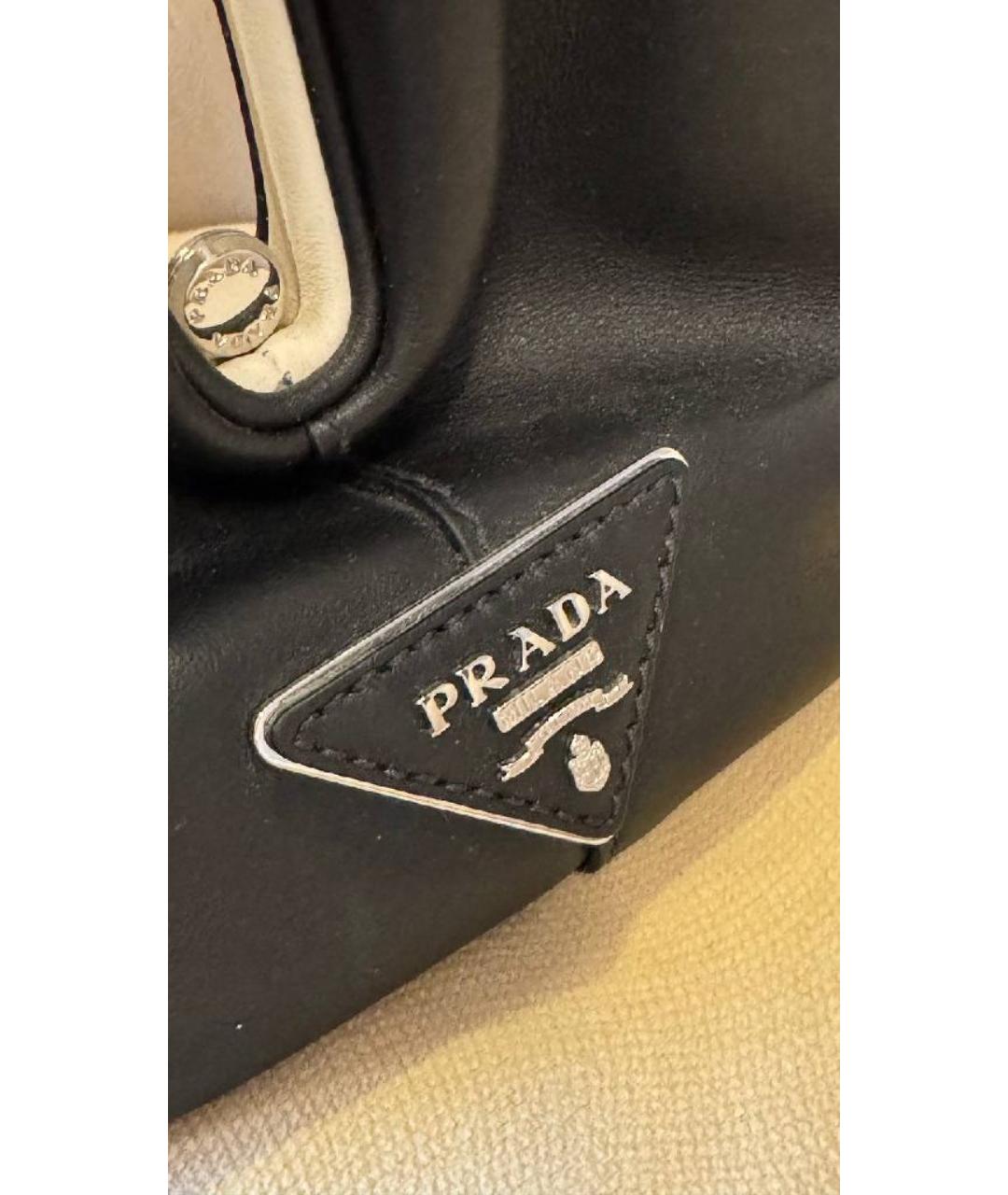 PRADA Мульти кожаная сумка с короткими ручками, фото 7