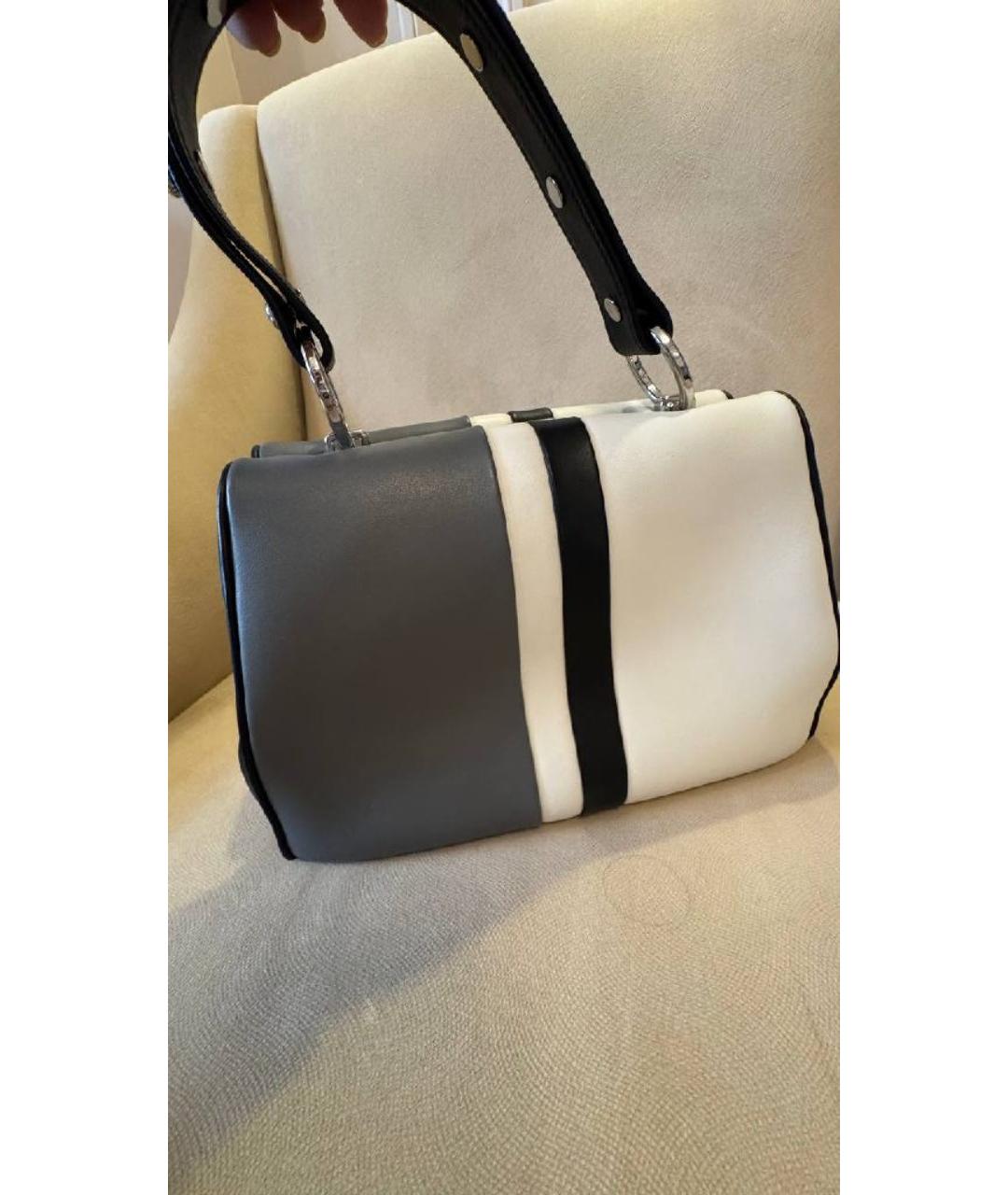 PRADA Мульти кожаная сумка с короткими ручками, фото 2