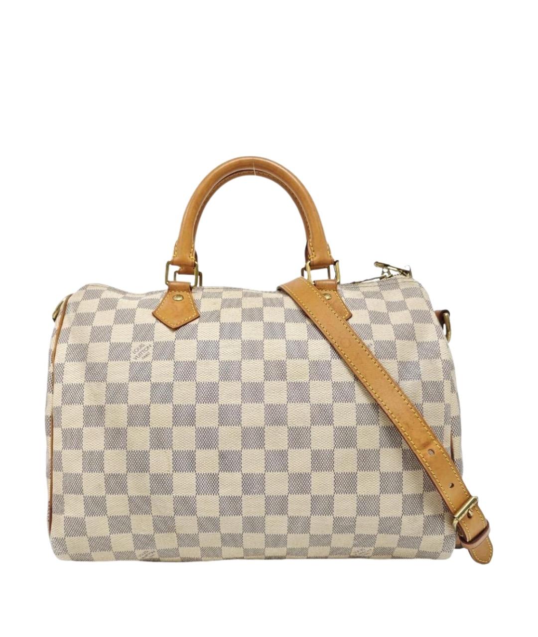 LOUIS VUITTON Бежевая сумка с короткими ручками, фото 1