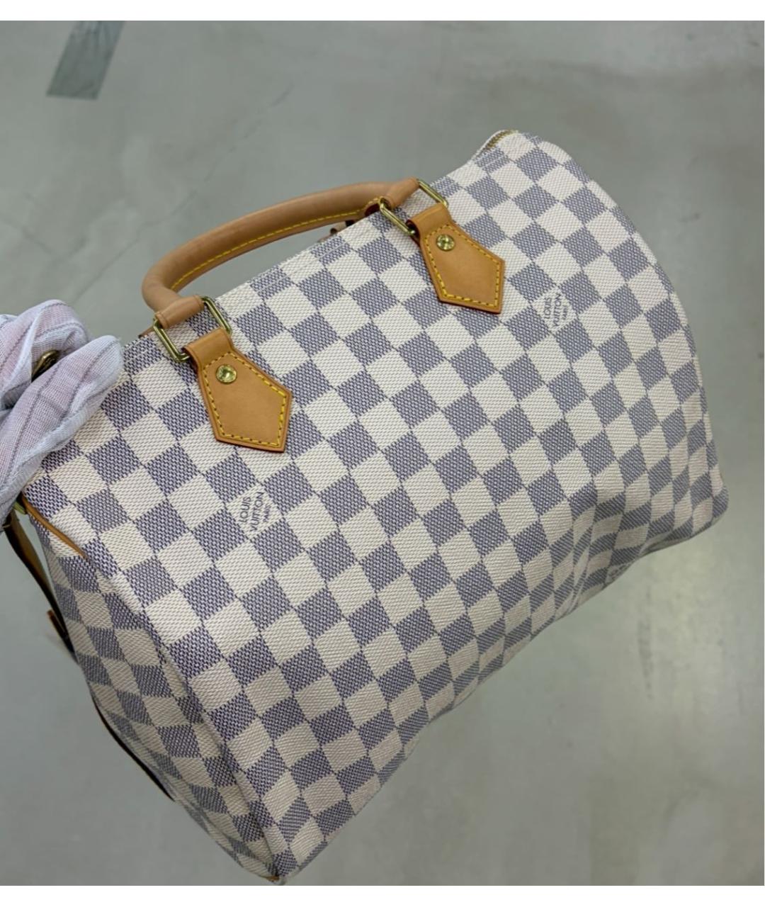 LOUIS VUITTON Бежевая сумка с короткими ручками, фото 2