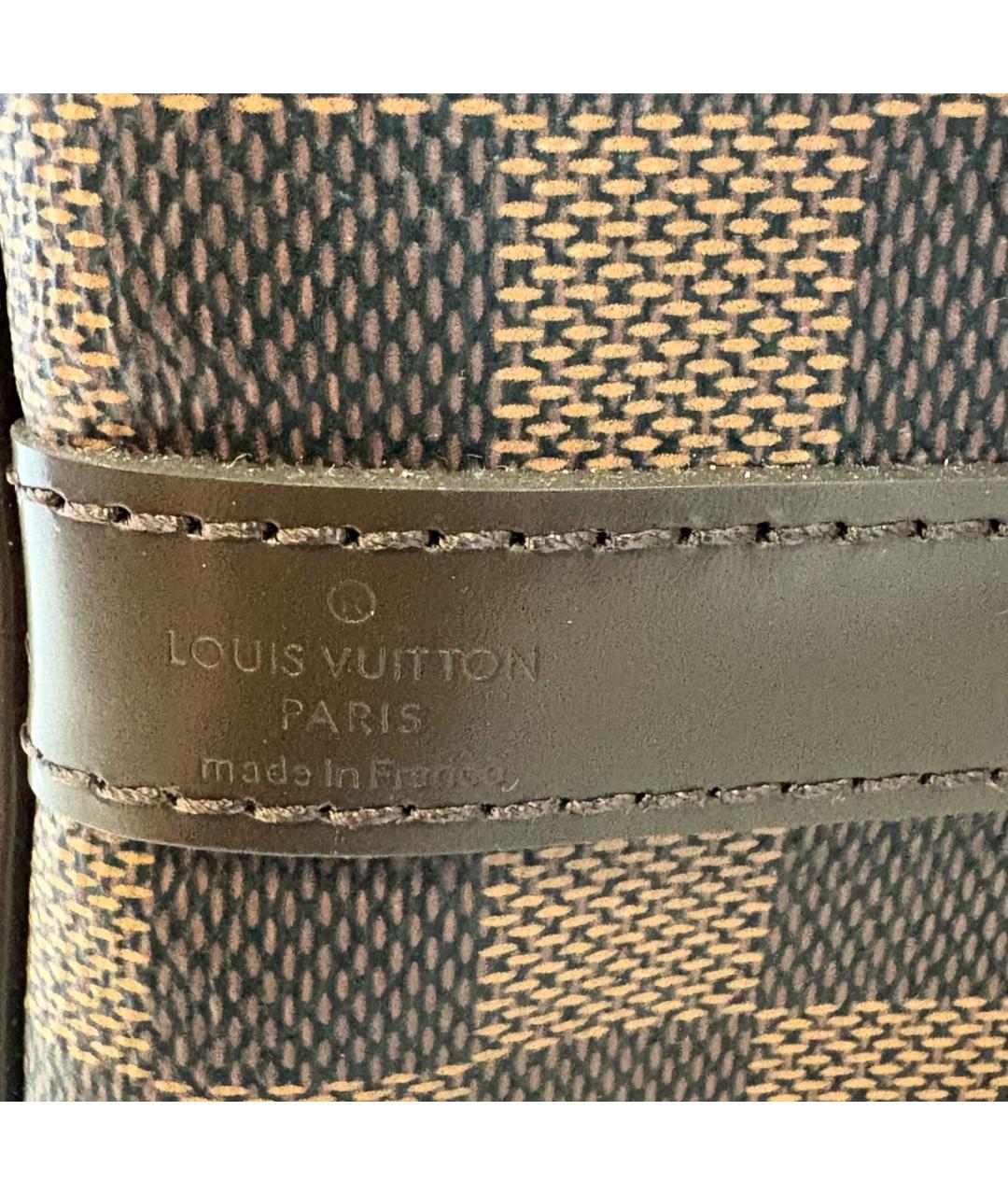 LOUIS VUITTON Коричневая сумка с короткими ручками, фото 5