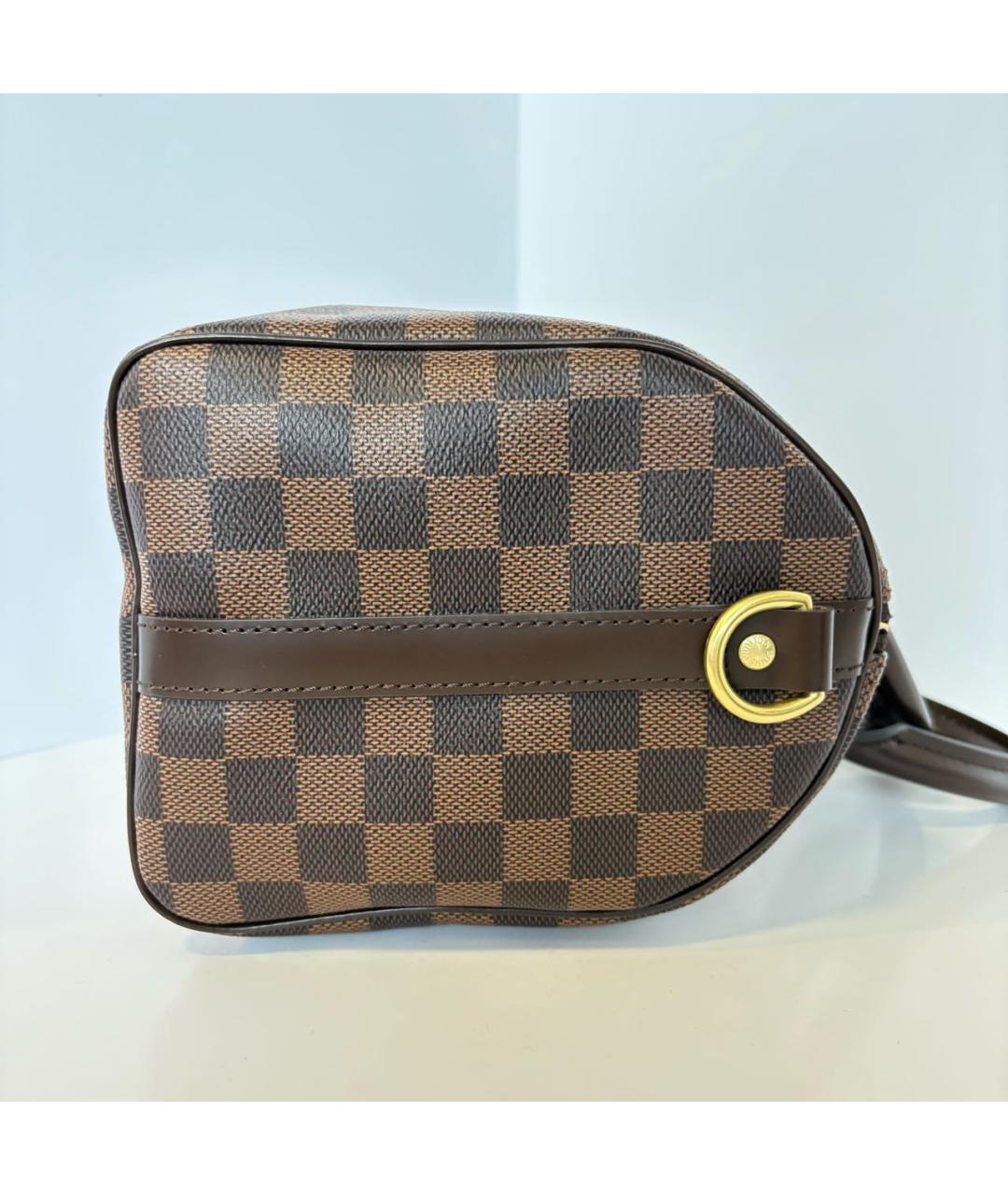 LOUIS VUITTON Коричневая сумка с короткими ручками, фото 6