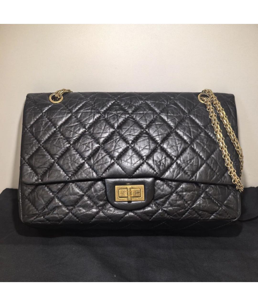 CHANEL Черная кожаная сумка через плечо, фото 4