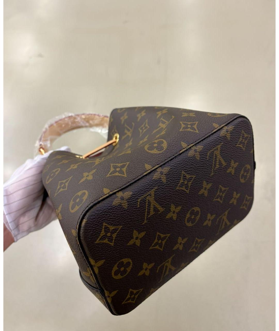 LOUIS VUITTON Коричневая сумка через плечо, фото 4