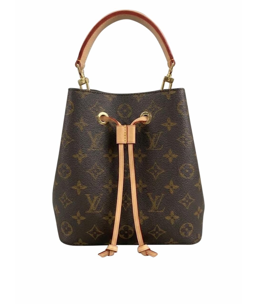 LOUIS VUITTON Коричневая сумка через плечо, фото 1