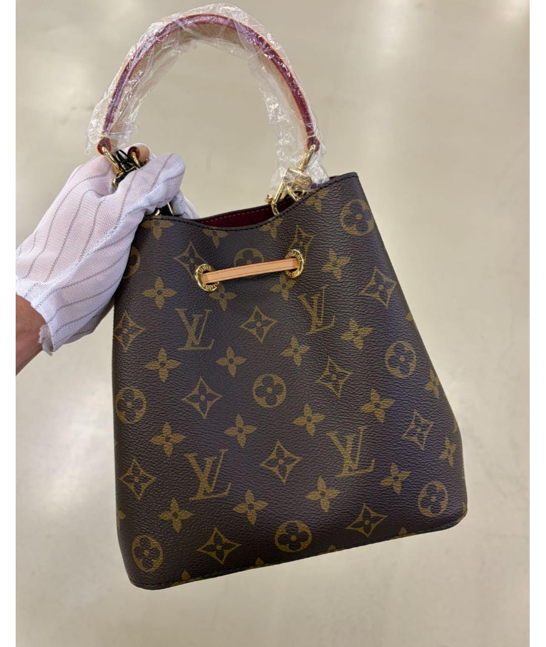 LOUIS VUITTON Коричневая сумка через плечо, фото 3