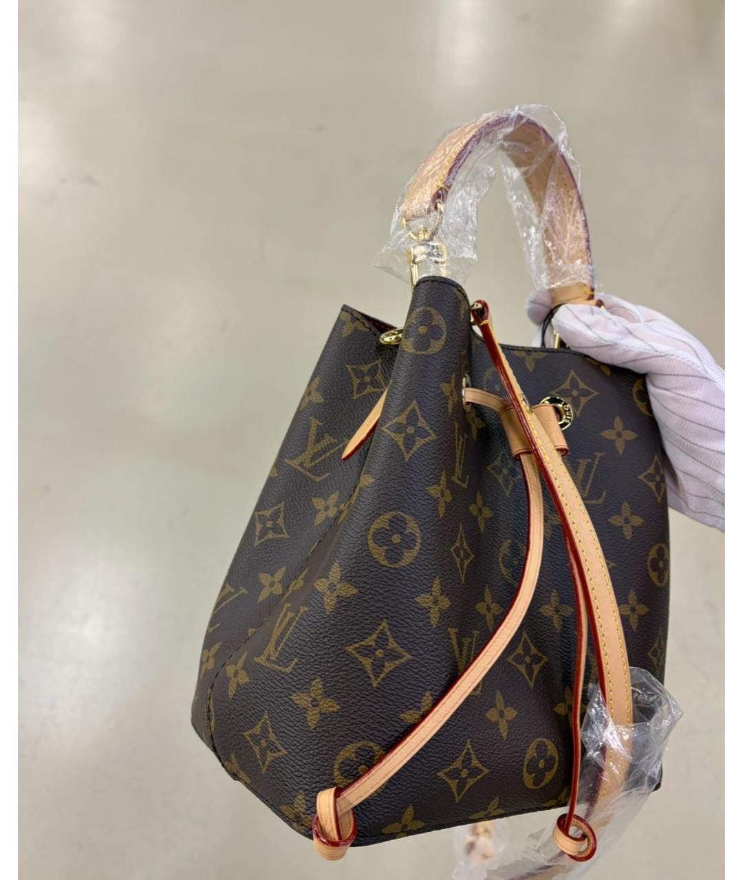 LOUIS VUITTON Коричневая сумка через плечо, фото 2
