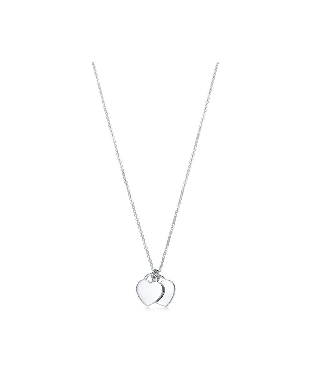 TIFFANY&CO Бирюзовая серебряная подвеска, фото 2