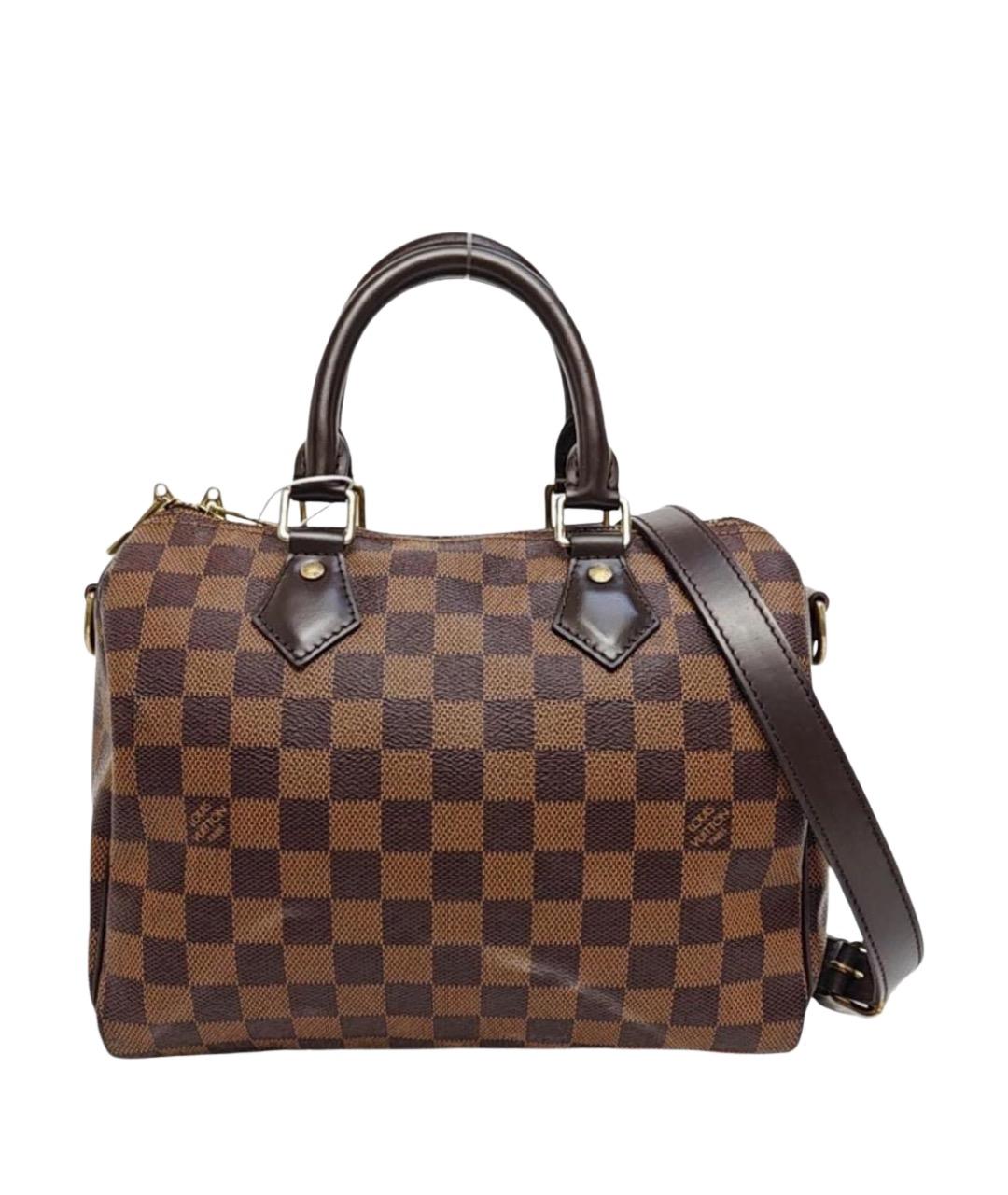 LOUIS VUITTON Коричневая сумка с короткими ручками, фото 1