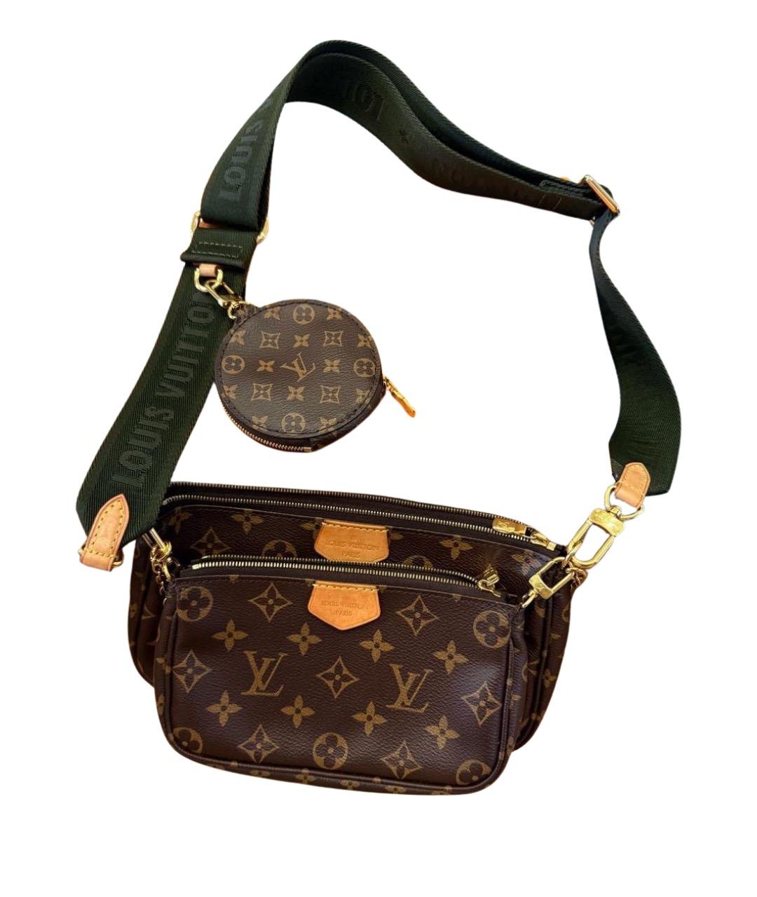 LOUIS VUITTON Коричневая сумка через плечо, фото 1