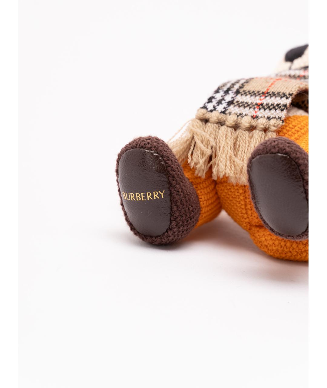 BURBERRY Оранжевый брелок, фото 2