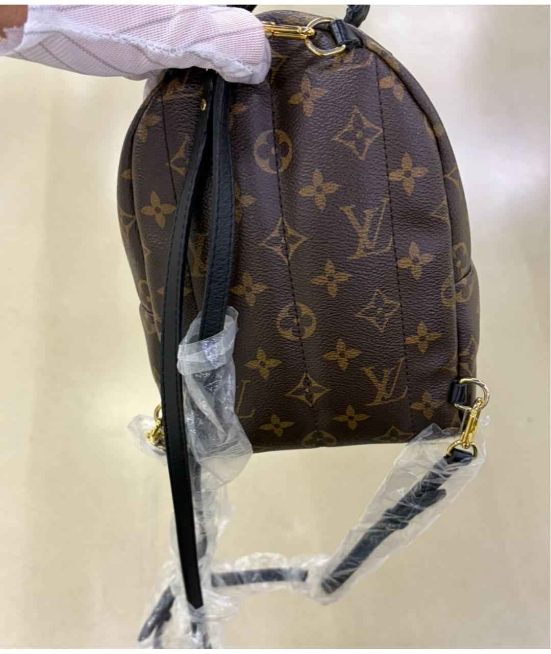 LOUIS VUITTON Коричневый рюкзак, фото 3