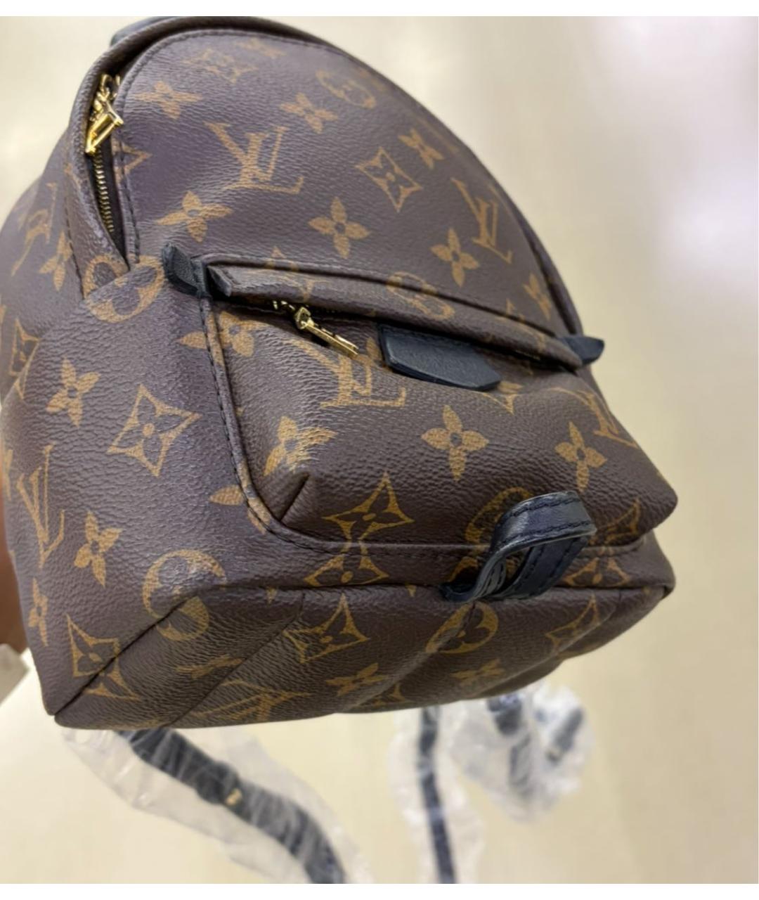 LOUIS VUITTON Коричневый рюкзак, фото 4