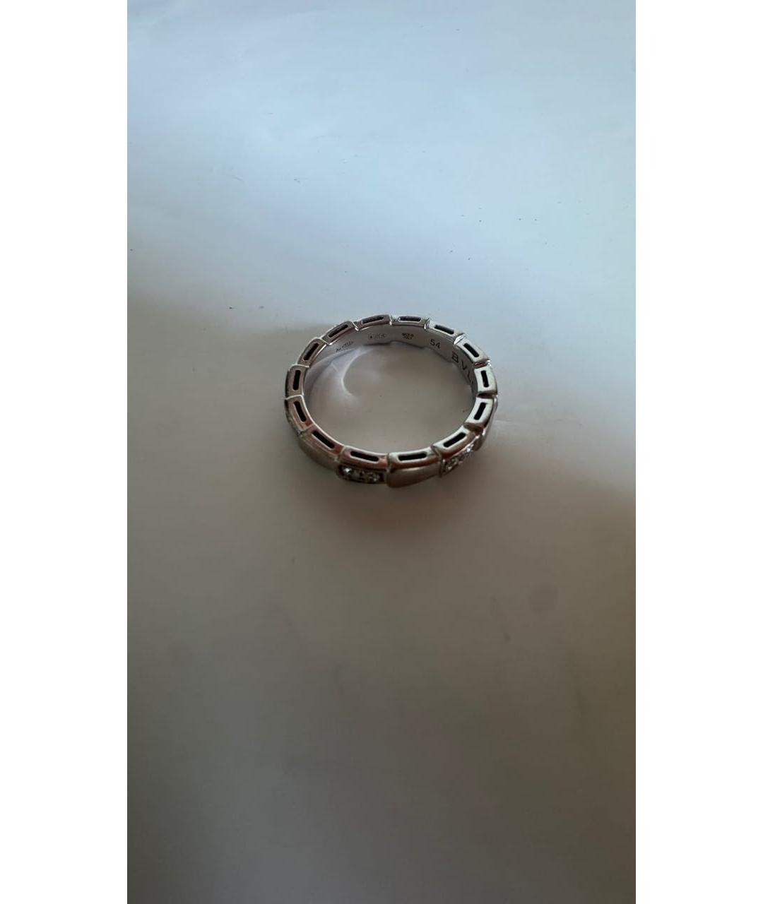BVLGARI Кольцо из белого золота, фото 4