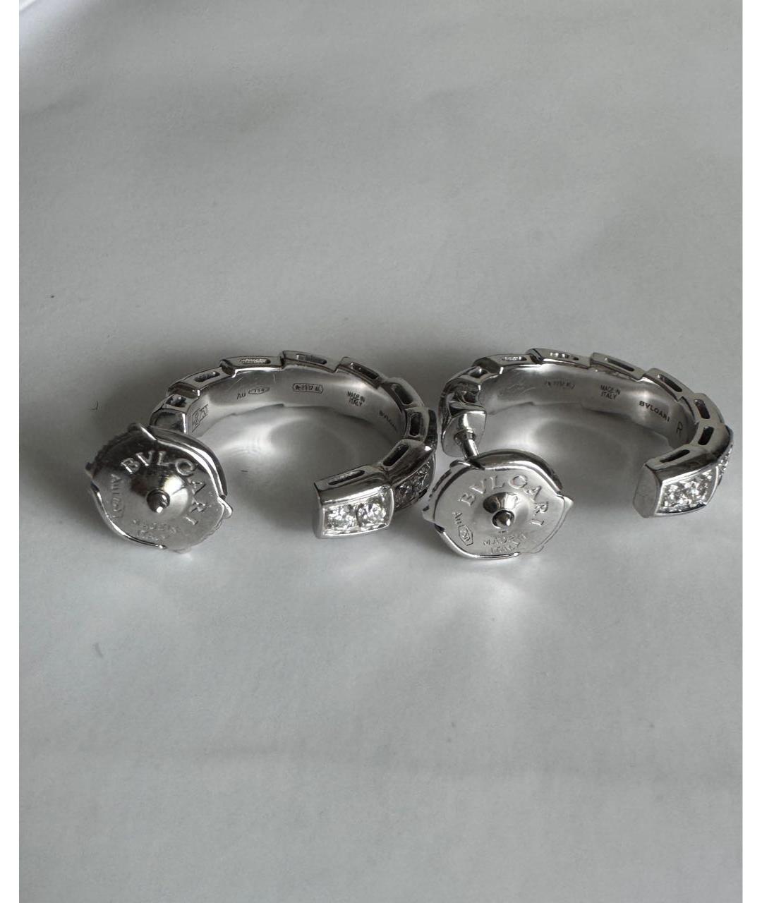 BVLGARI Серьги из белого золота, фото 6