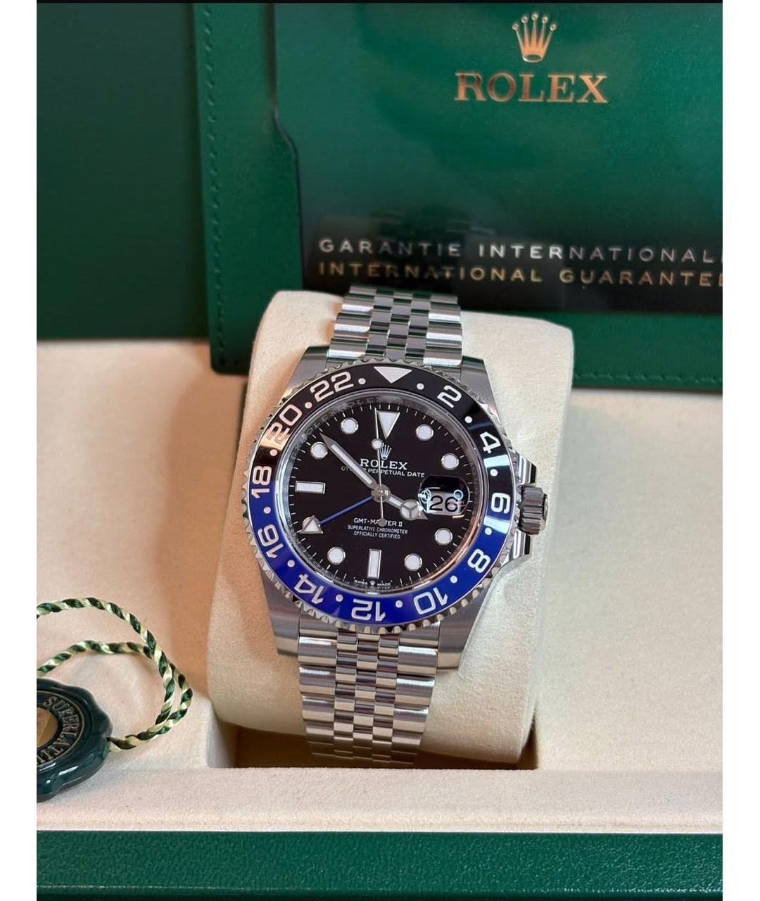 ROLEX Темно-синие часы, фото 2