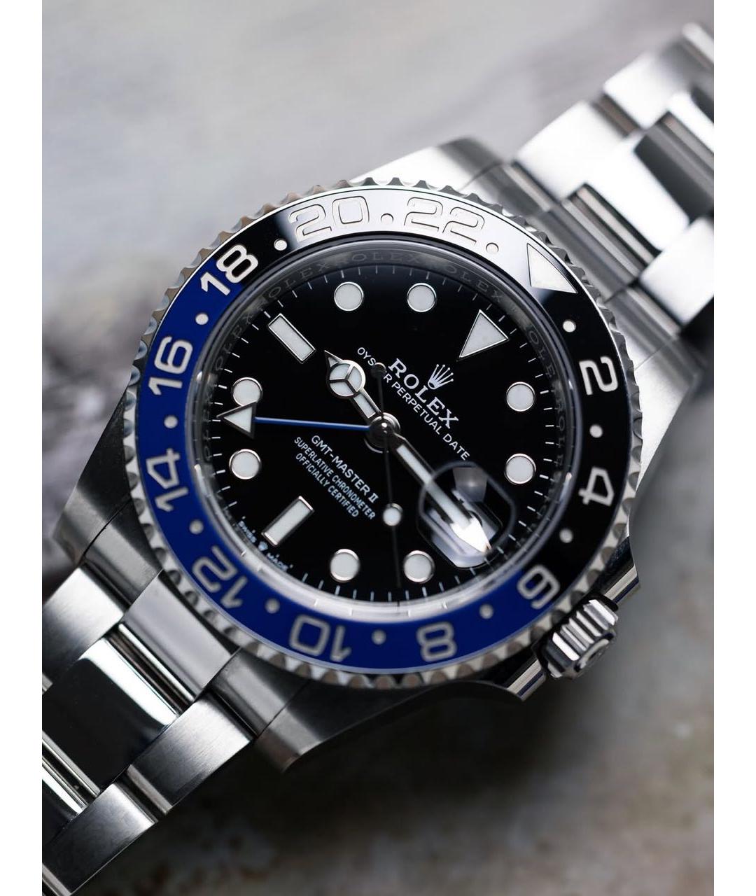 ROLEX Темно-синие часы, фото 2