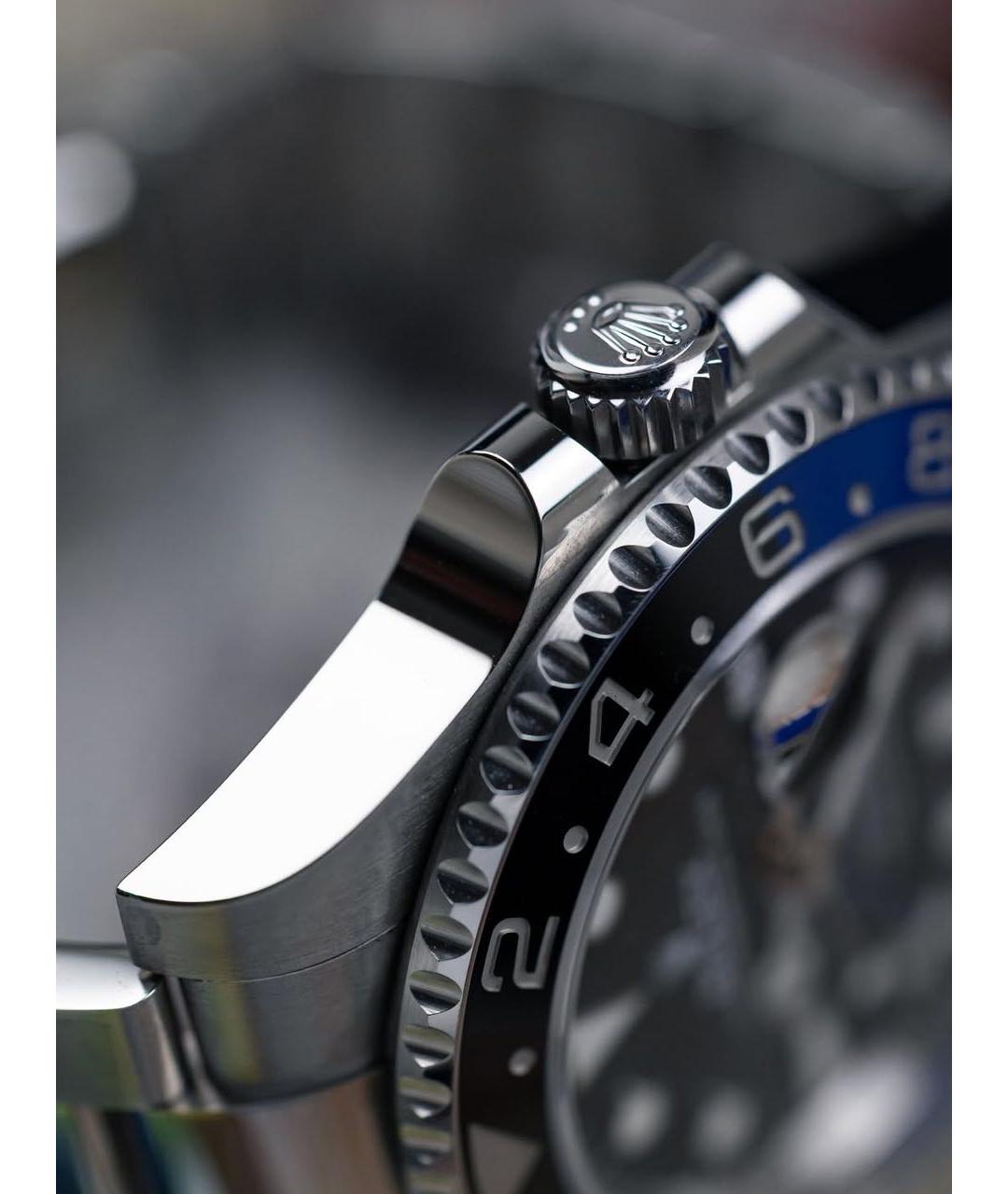 ROLEX Темно-синие часы, фото 4