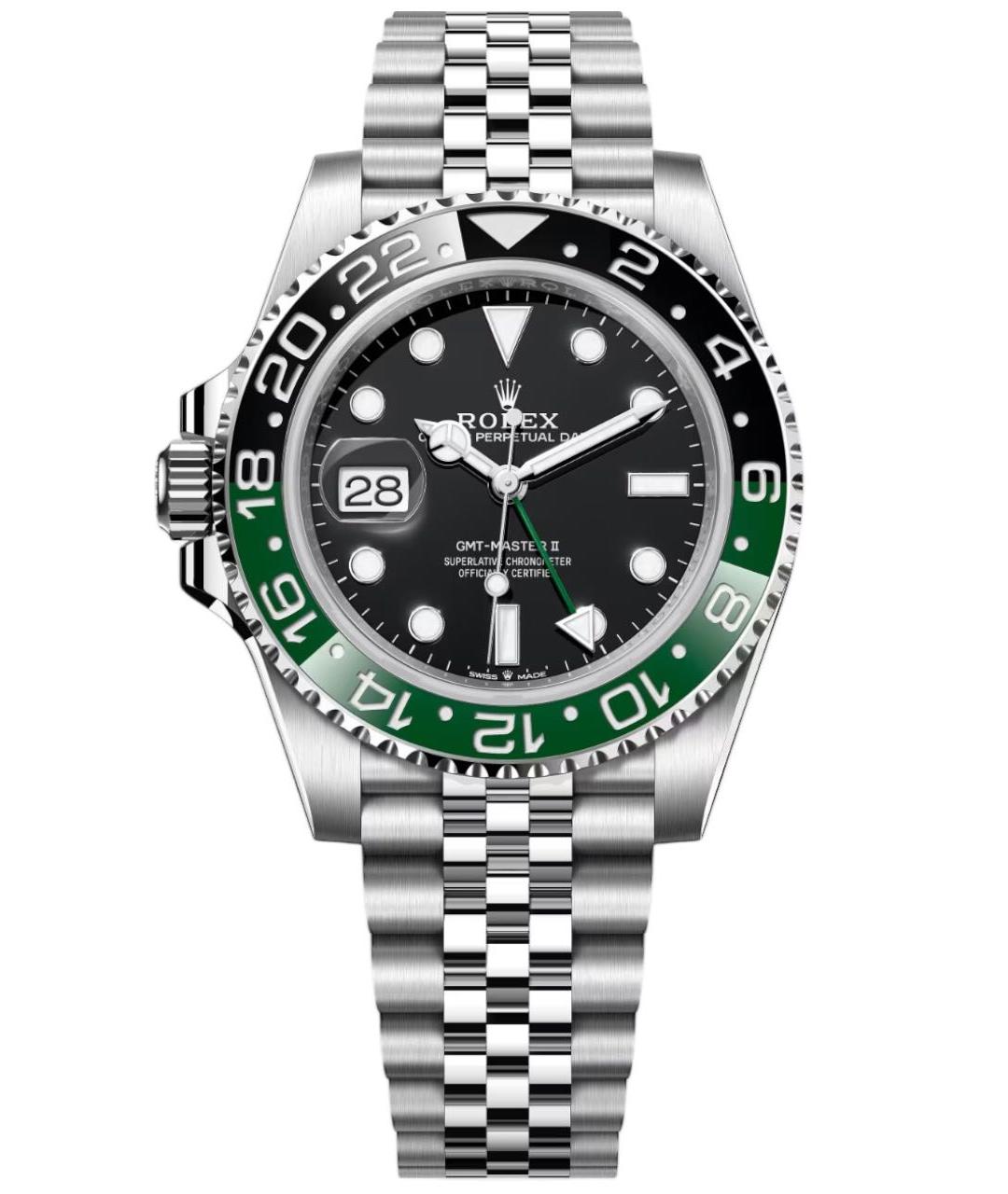 ROLEX Зеленые часы, фото 1