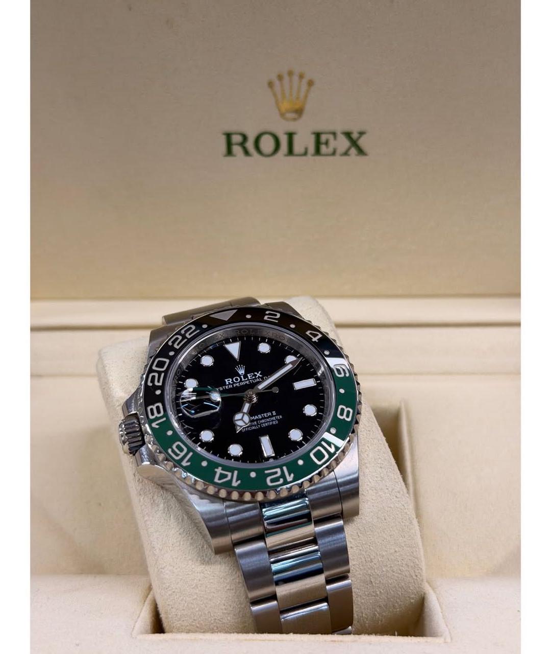 ROLEX Зеленые часы, фото 3