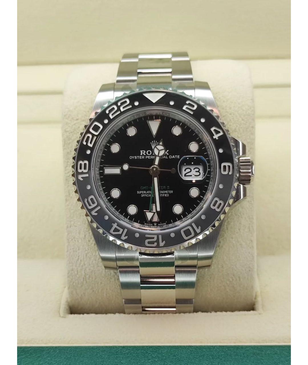ROLEX Черные часы, фото 3