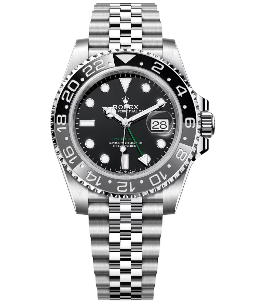 ROLEX Черные часы, фото 1