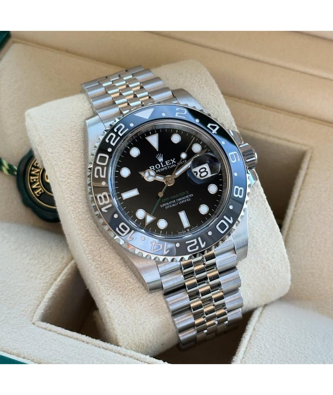 ROLEX Черные часы, фото 2