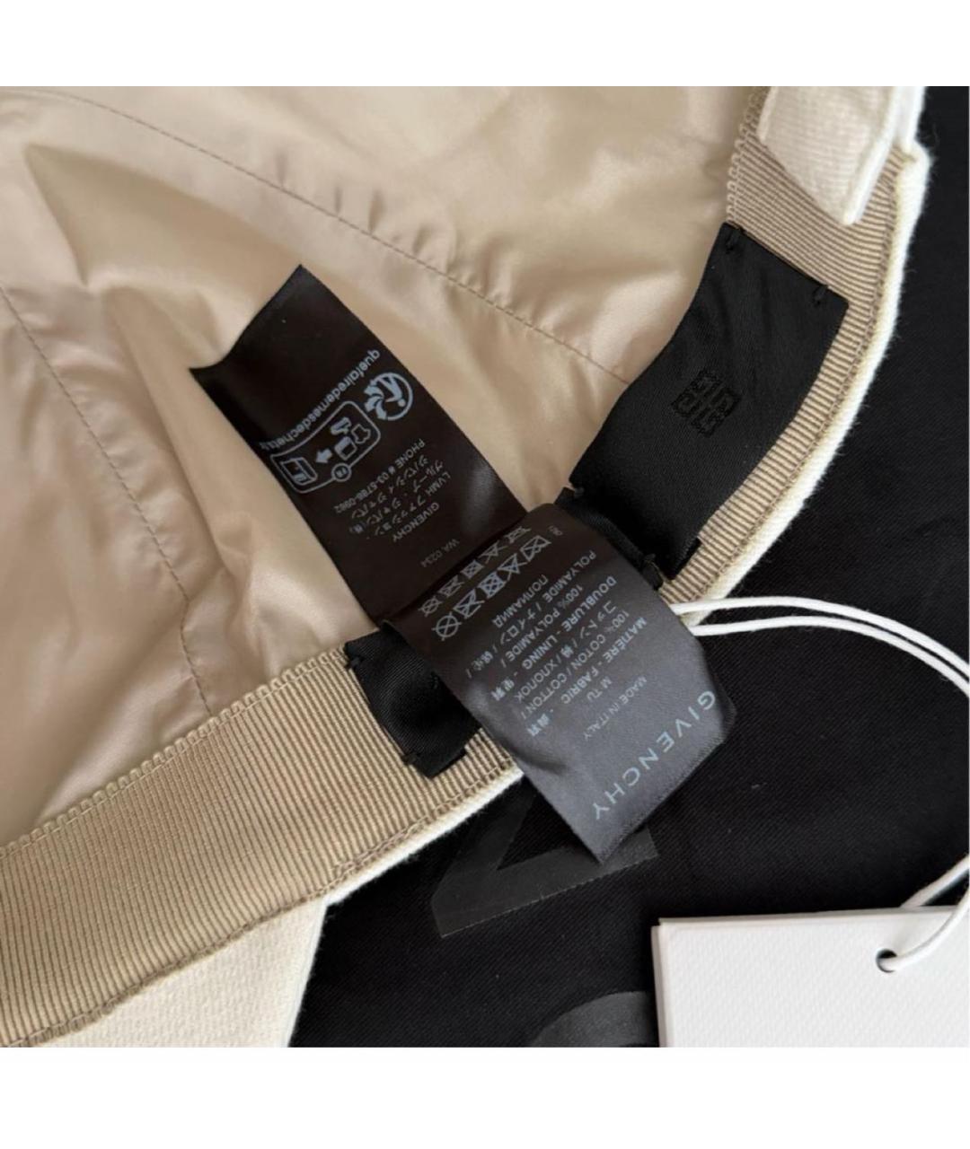GIVENCHY Бежевая хлопковая кепка, фото 6