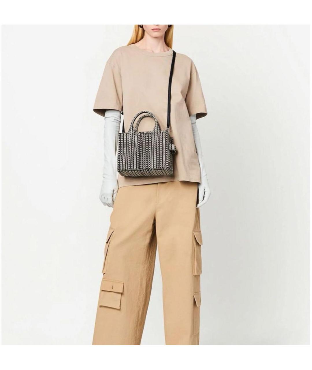 MARC JACOBS Бежевая кожаная сумка тоут, фото 8