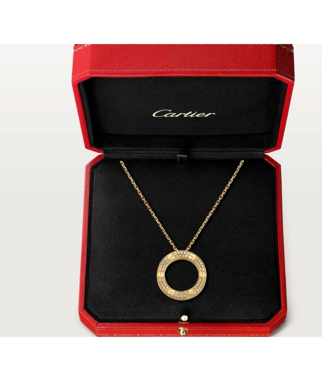 CARTIER Золотое колье из желтого золота, фото 7