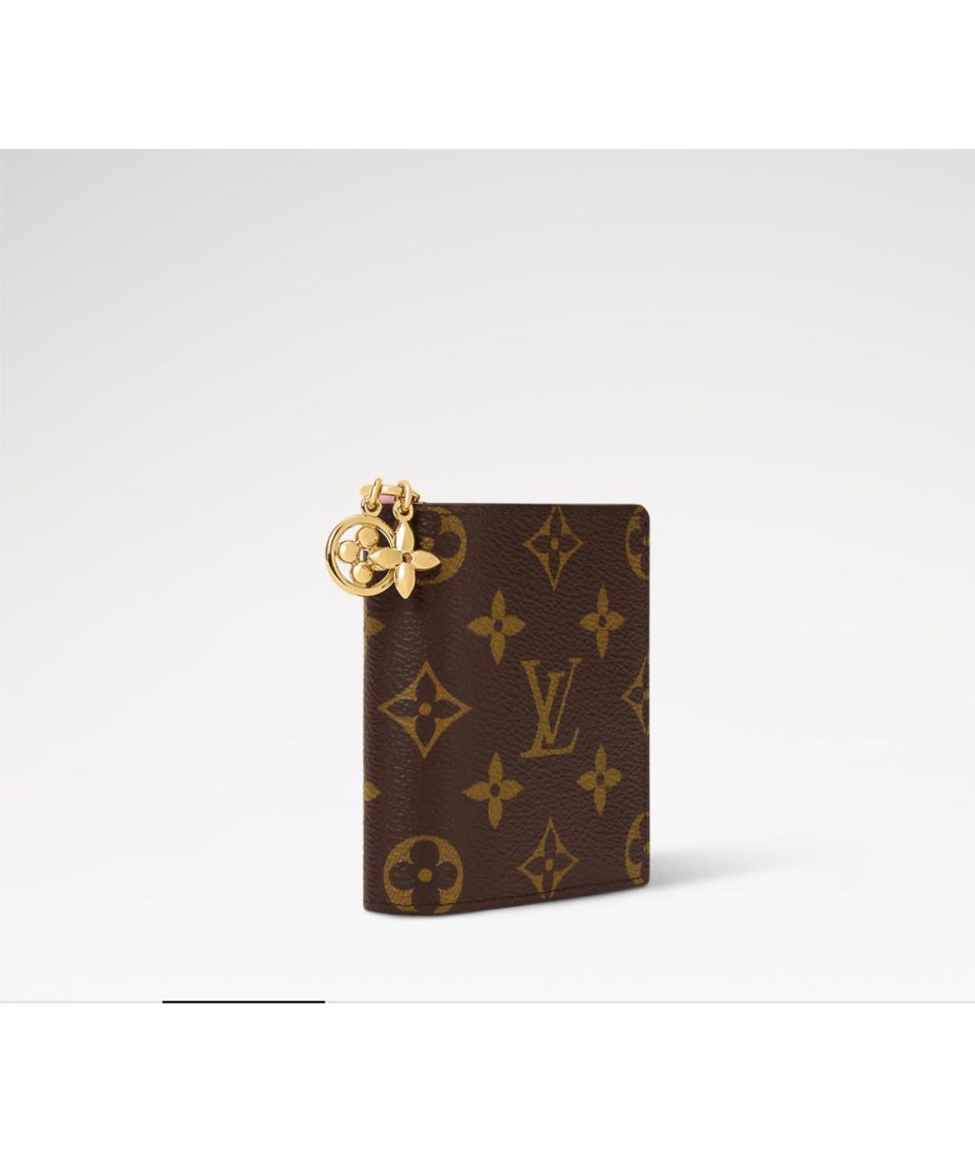 LOUIS VUITTON Коричневый кошелек, фото 2