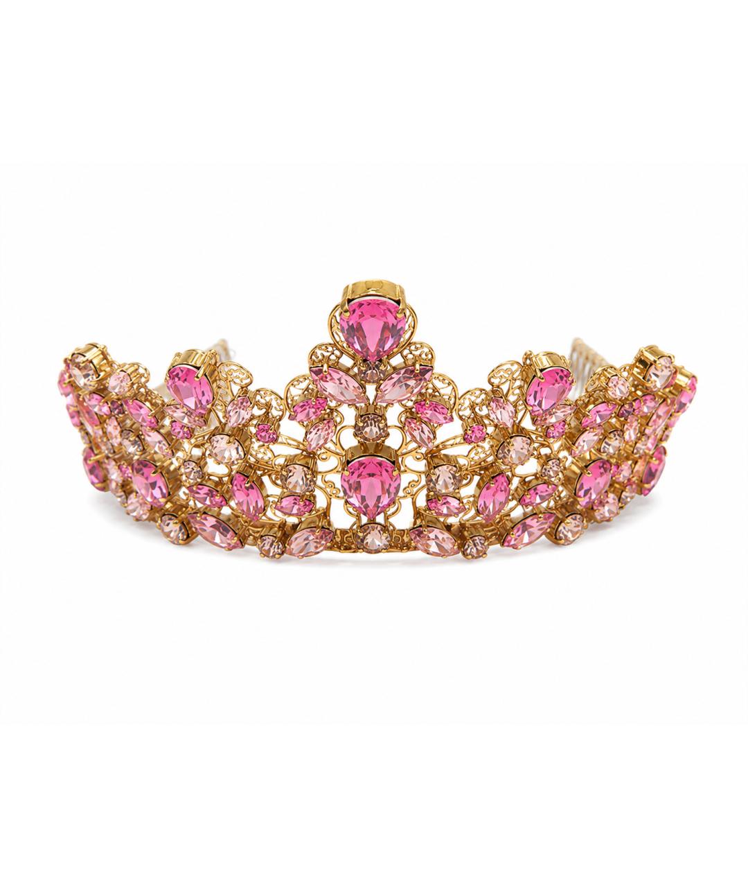 DOLCE&GABBANA Розовая диадема, фото 1